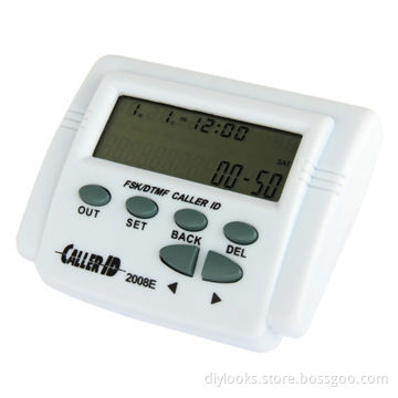 2.7-inch LCD Adjustable Screen FSK/DTMF Caller ID with Calendar Function